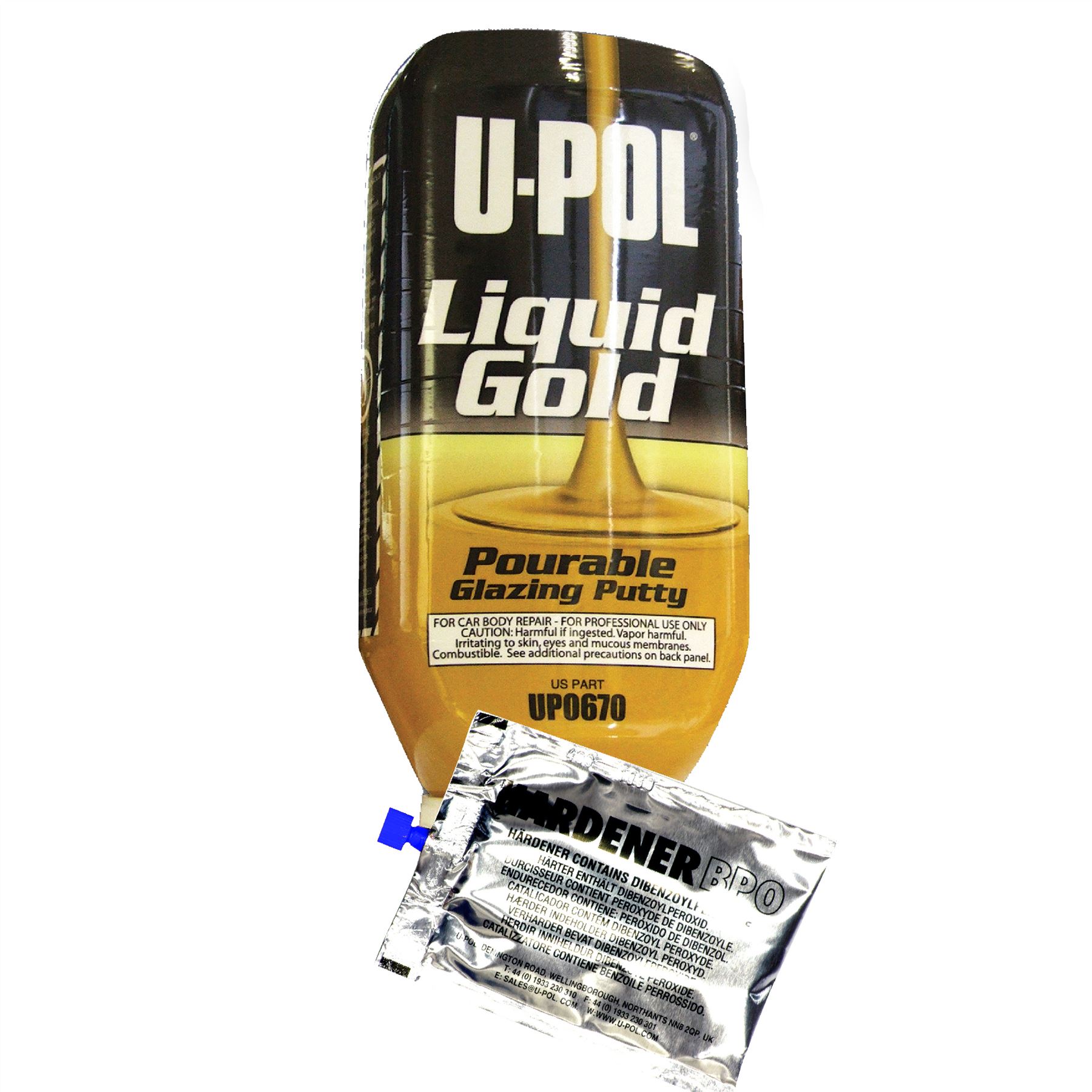Upol Liquid Gold Pourable Stopper Body Filler 615ml eBay