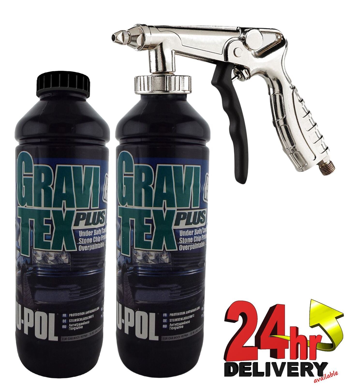Auto Undercoating - U-POL Gravitex HS Stone Chip Protector