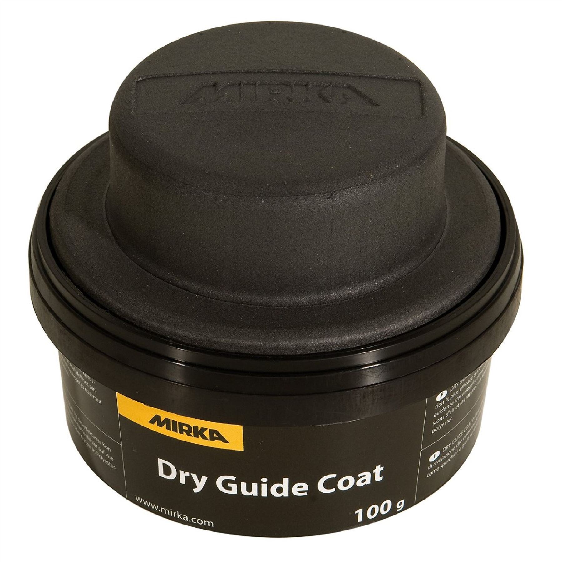Mirka 100g Black Dry Guide Coat Powder Shows Imperfections & Scratches