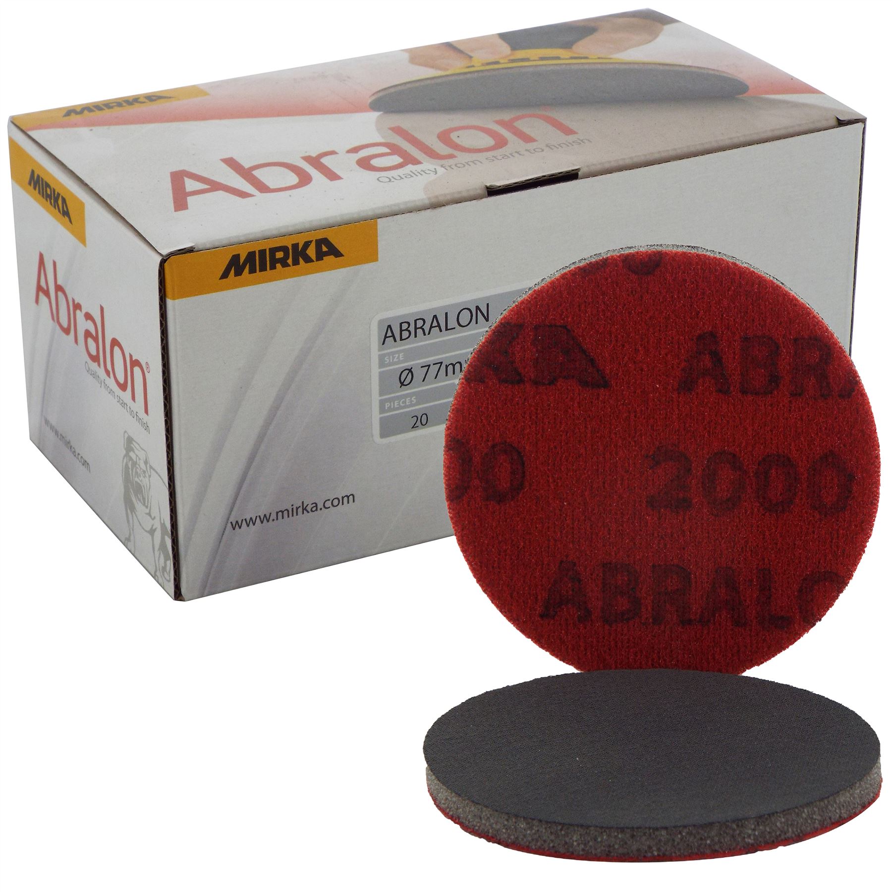 All Grits Pack Of 2 Discs Mirka Abralon Abrasive Discs 150mm 6/"
