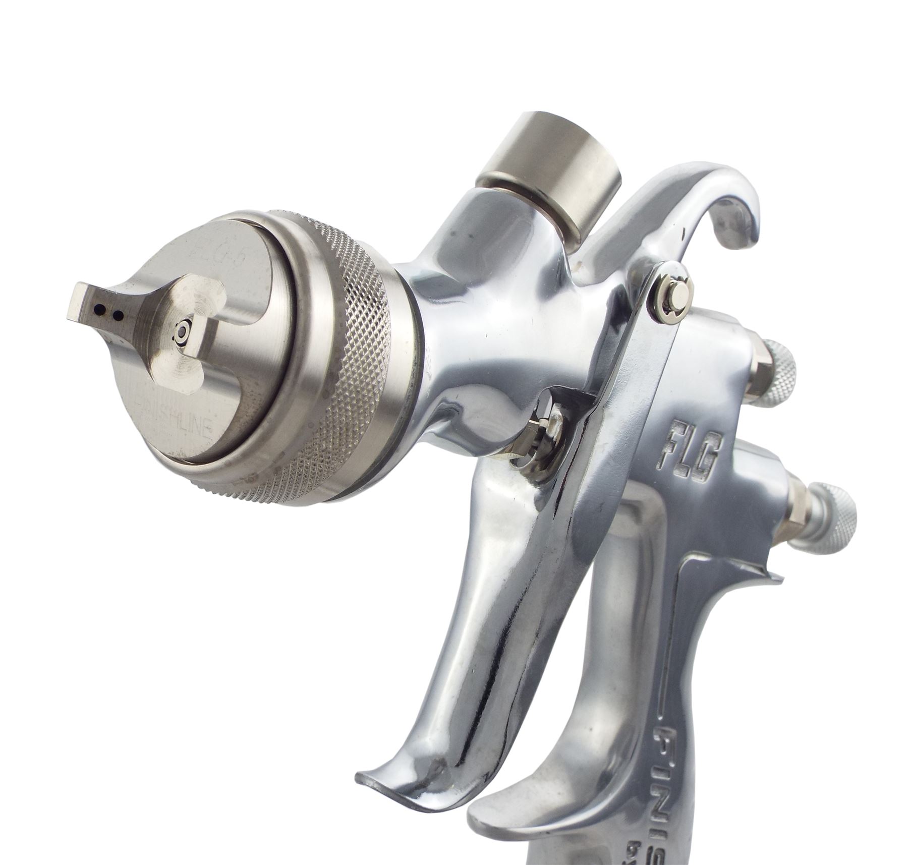 DeVilbiss FLGG5 1.4mm Paint Spray Gun with Air Pressure Regulator eBay