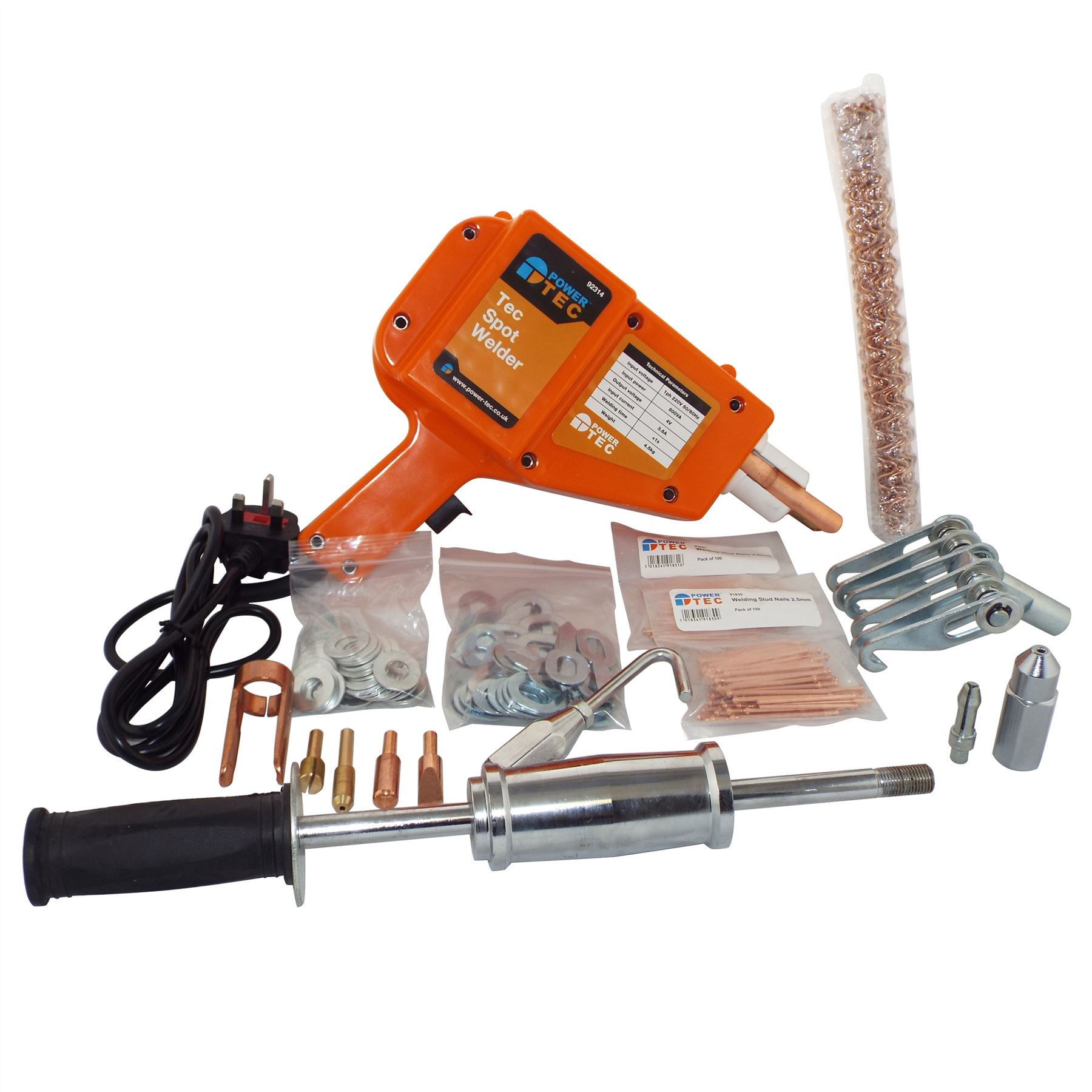 PowerTec Spot Welder Dent Puller Welding Wire Stud Car Reqairs TecSpot