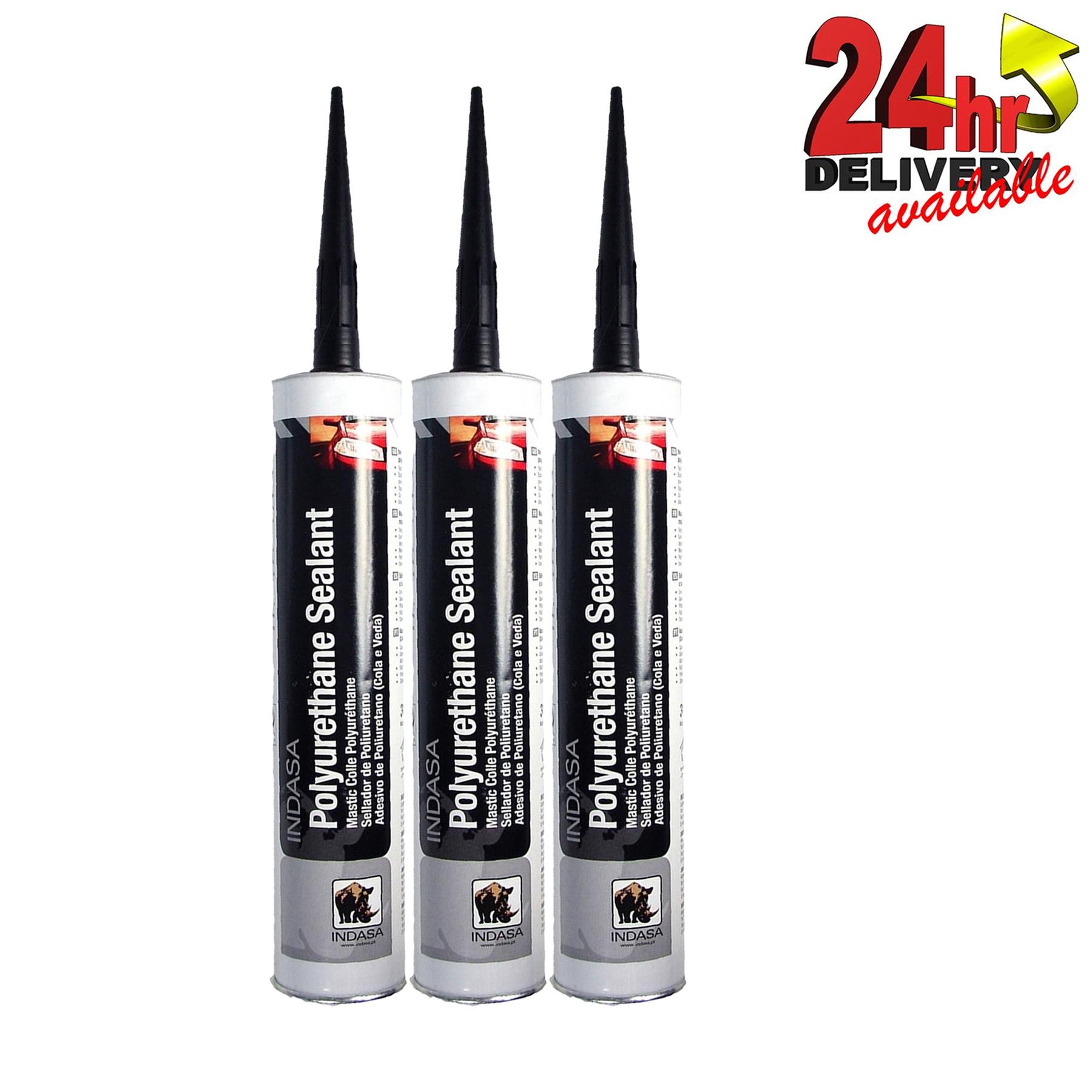 Indasa 472576 Polyurethane Silicone Sealer Bond Black Tube 310Ml Multi-Purpose - Image 2