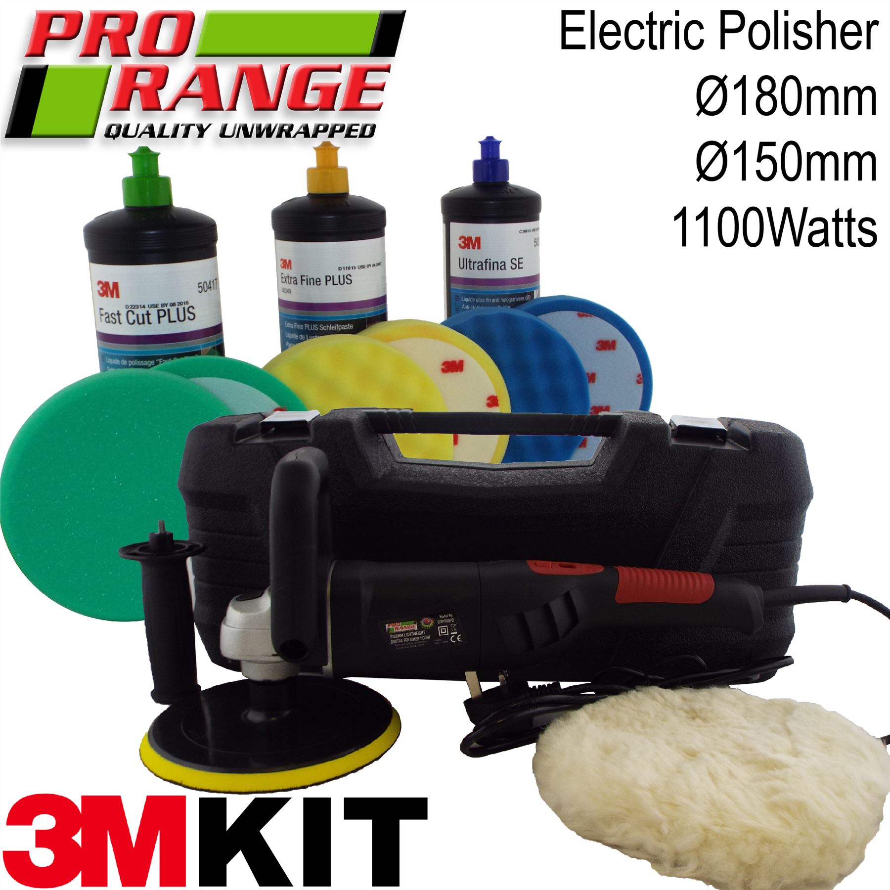 Pro Range/3M Electric Polishing Machine Car Buffer Body Pro Range/3M Electric Polishing Machine Car Buffer Body
