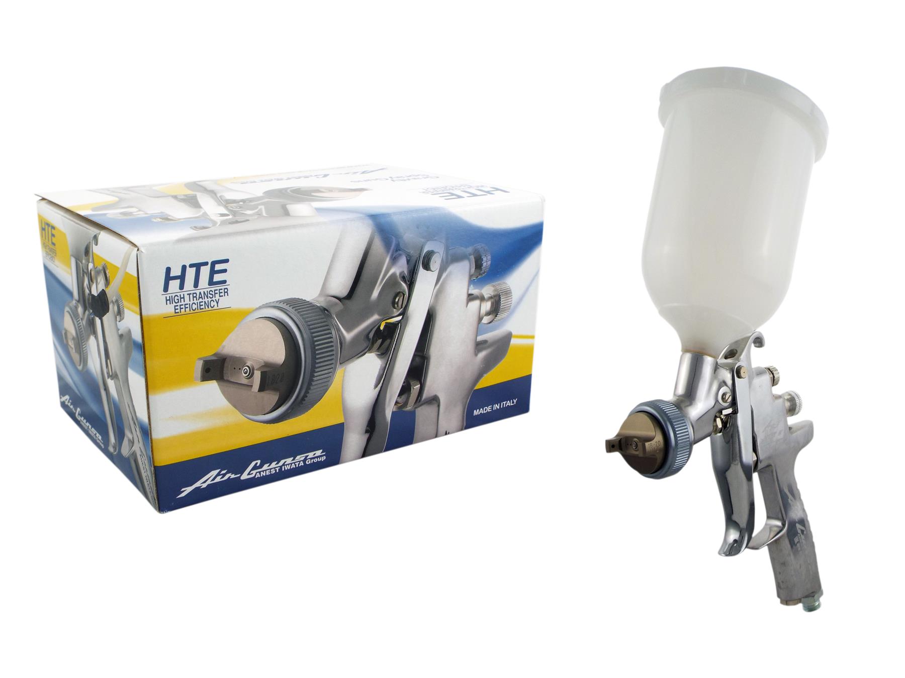 Anest Iwata AZ3 HTE2 2mm Gravity Spray Gun + Akulon Cup & Air Regulator