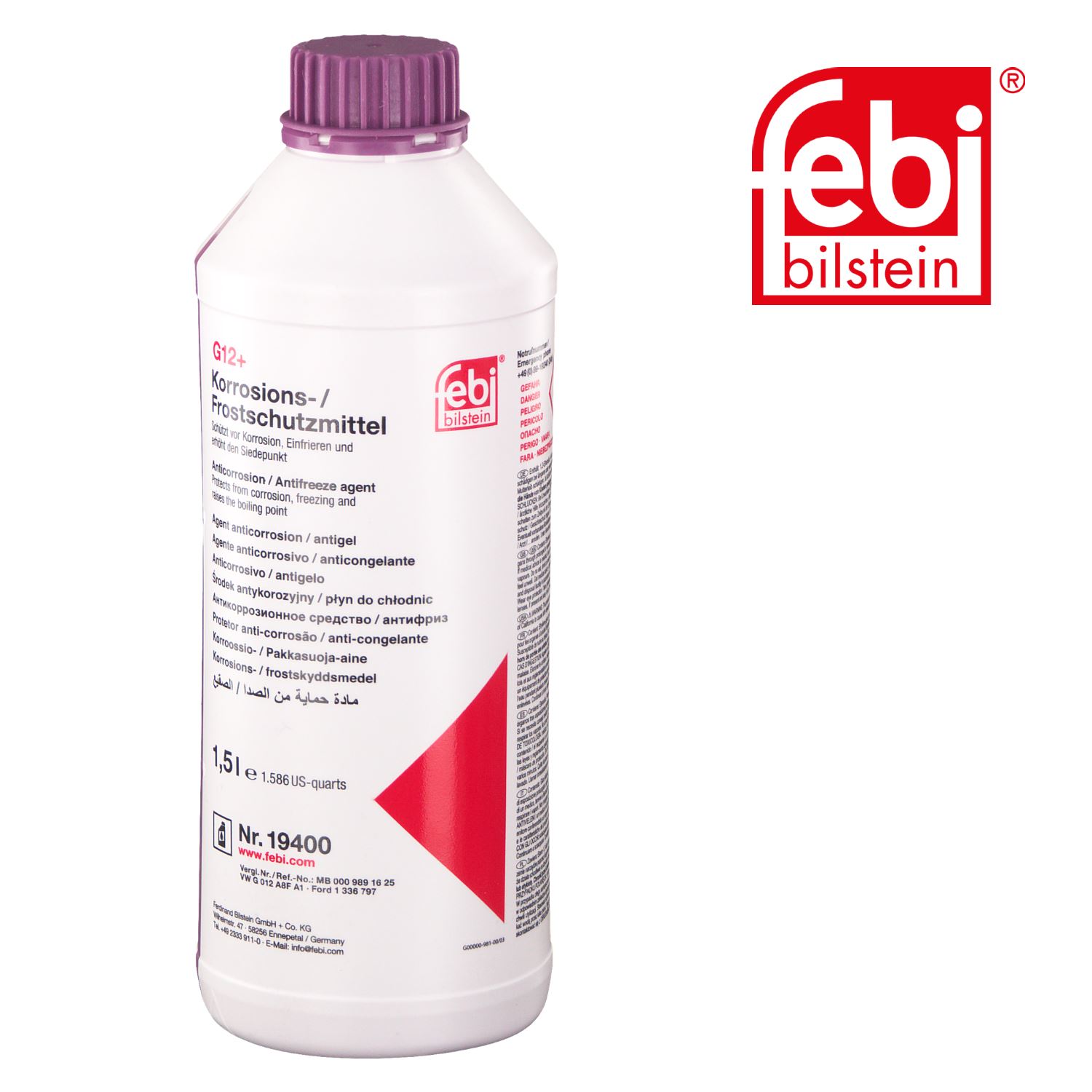 Антифриз febi g12 plus