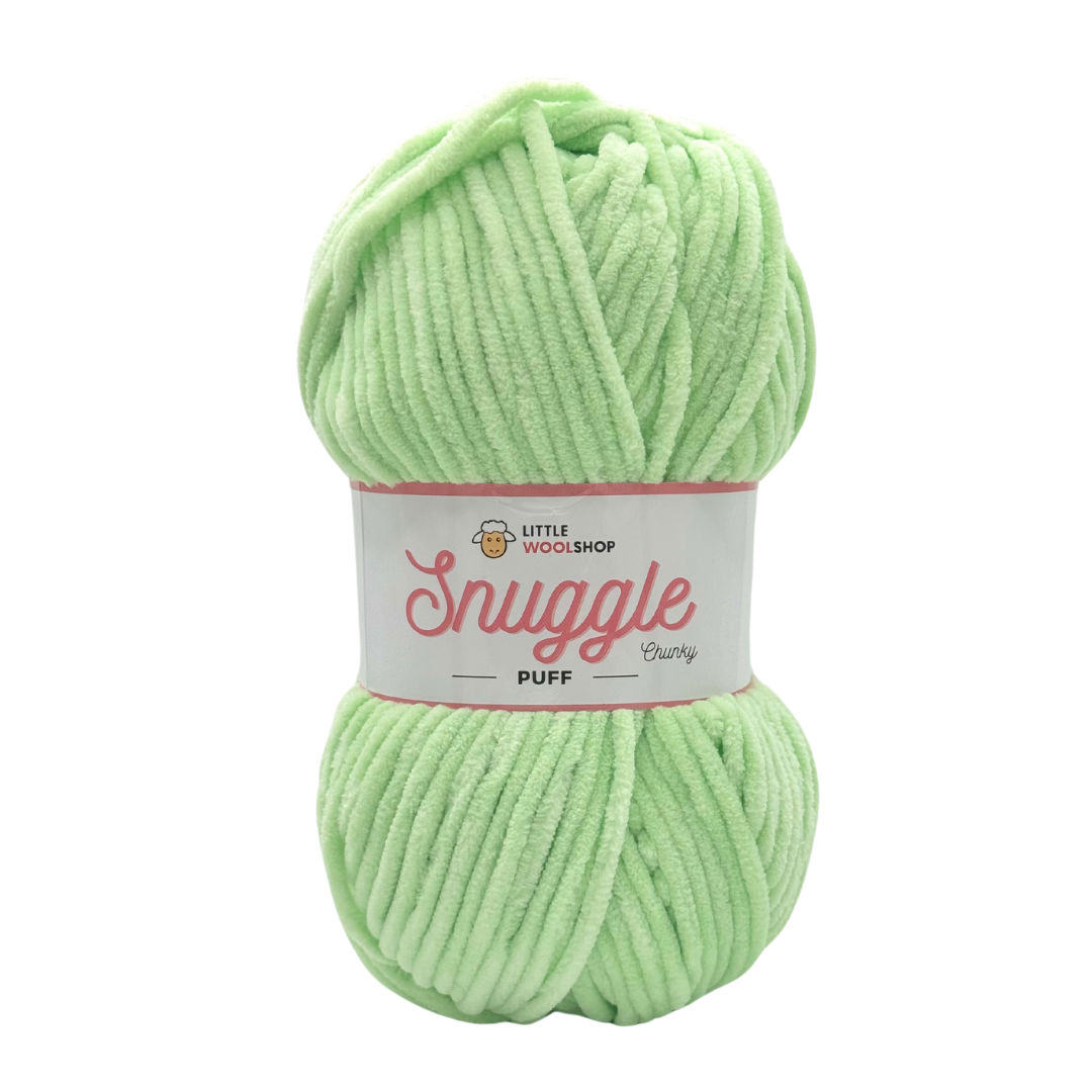 LittleWoolShop Snuggle Puff Chunky Chenille 100g Soft Knitting Crochet Yarn - Picture 25 of 35