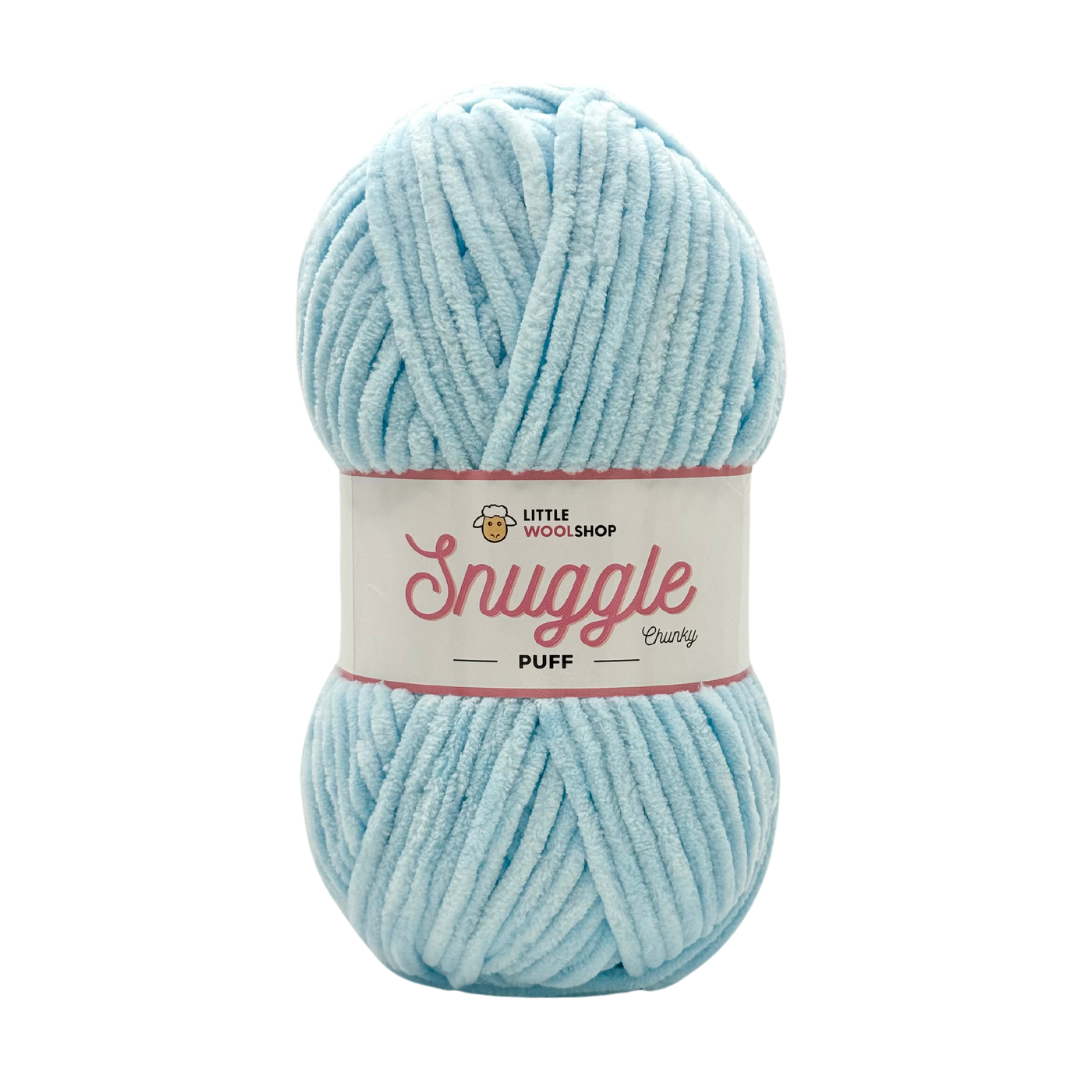 LittleWoolShop Snuggle Puff Chunky Chenille 100g Soft Knitting Crochet Yarn - Picture 28 of 35