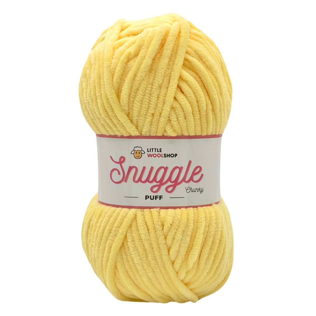 LittleWoolShop Snuggle Puff Chunky Chenille 100g Soft Knitting Crochet Yarn - Picture 6 of 35