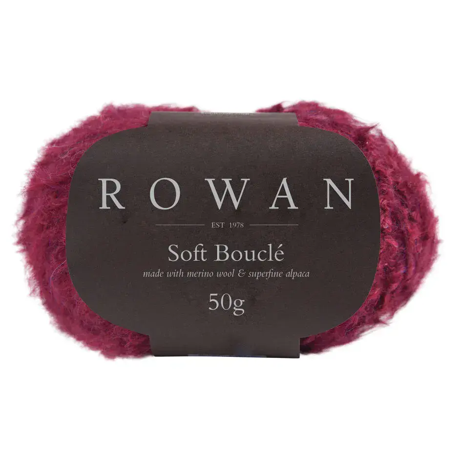 Rowan Soft Boucle Chunky 50g Merino Wool, Cotton, Alpaca Blend - Picture 10 of 19