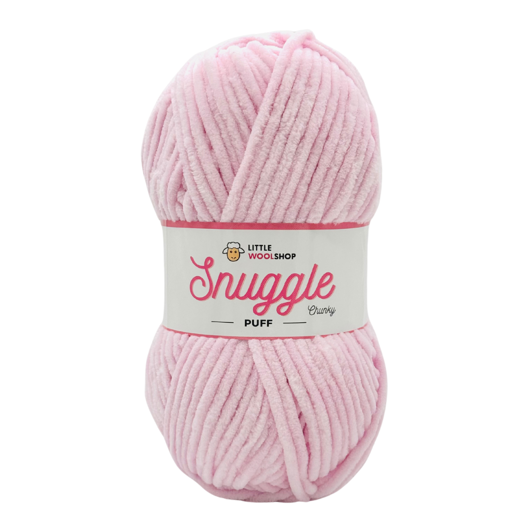 LittleWoolShop Snuggle Puff Chunky Chenille 100g Soft Knitting Crochet Yarn - Picture 10 of 35