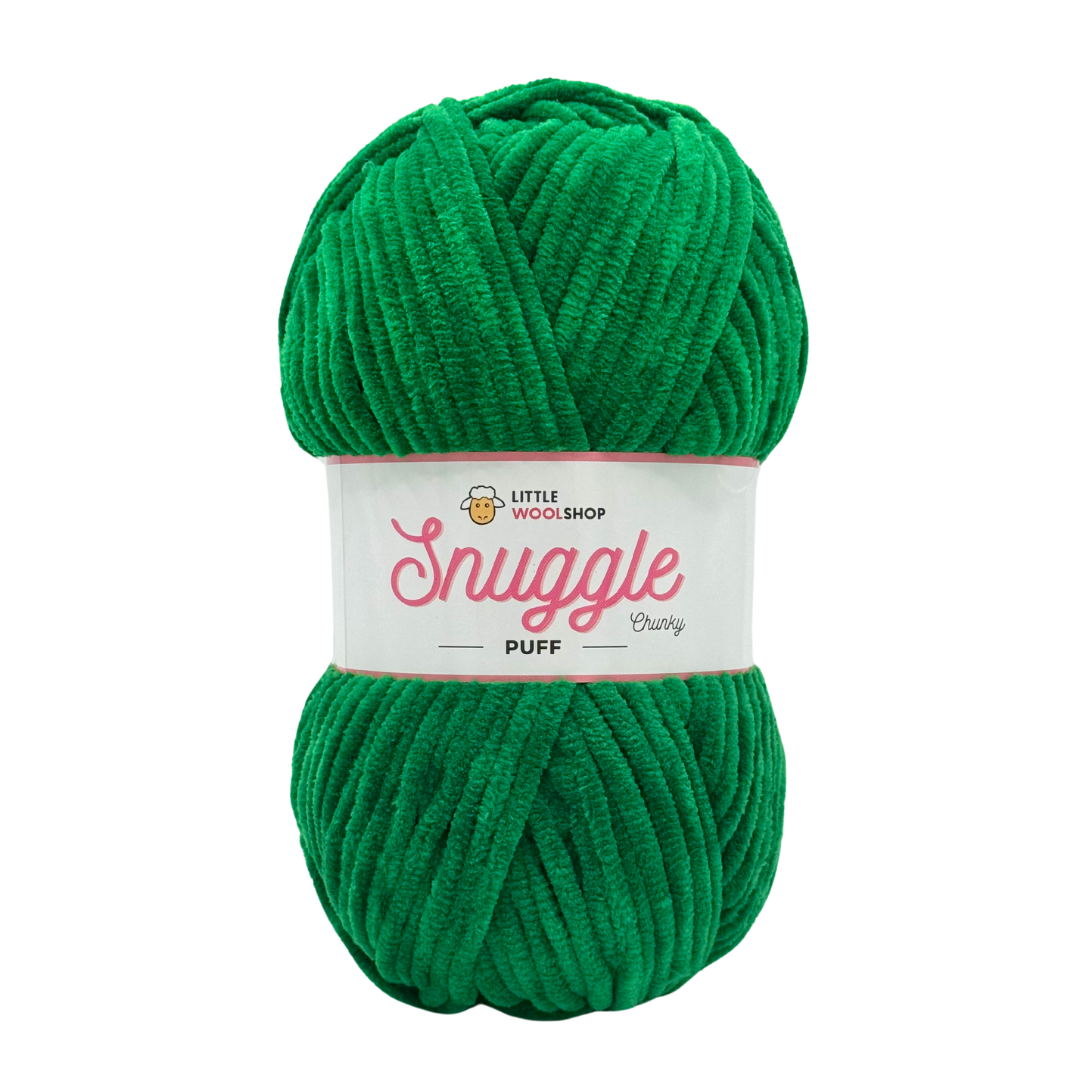LittleWoolShop Snuggle Puff Chunky Chenille 100g Soft Knitting Crochet Yarn - Picture 32 of 35