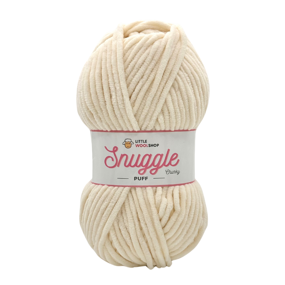 LittleWoolShop Snuggle Puff Chunky Chenille 100g Soft Knitting Crochet Yarn - Picture 34 of 35