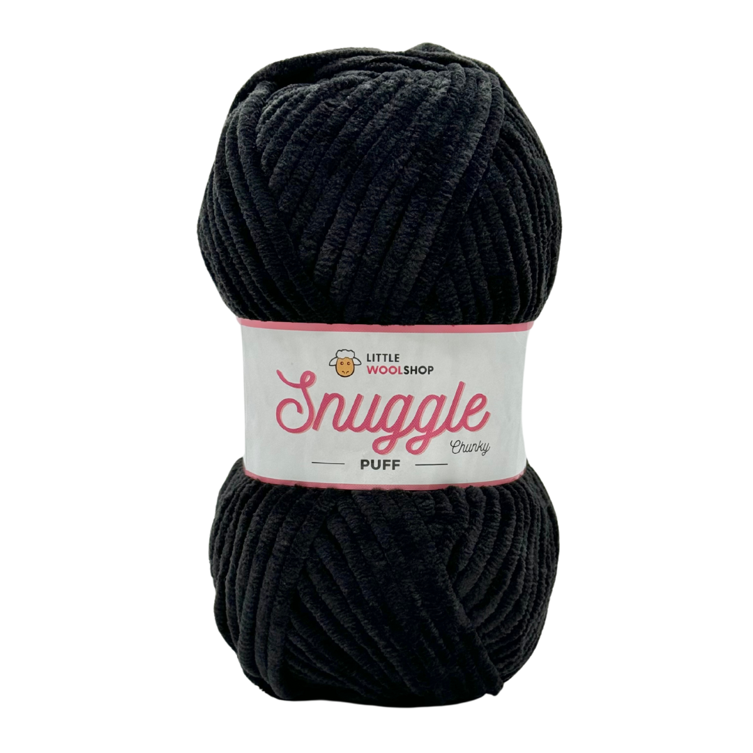 LittleWoolShop Snuggle Puff Chunky Chenille 100g Soft Knitting Crochet Yarn - Picture 20 of 35