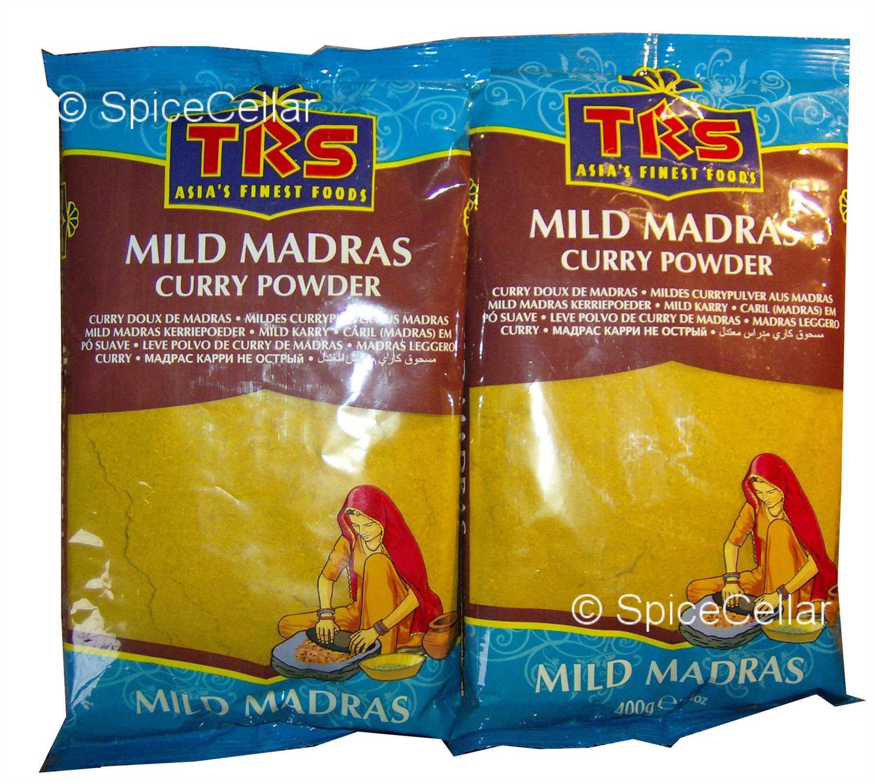 Madras Curry Powder Mild 2 x 400g Bags TRS Brand eBay