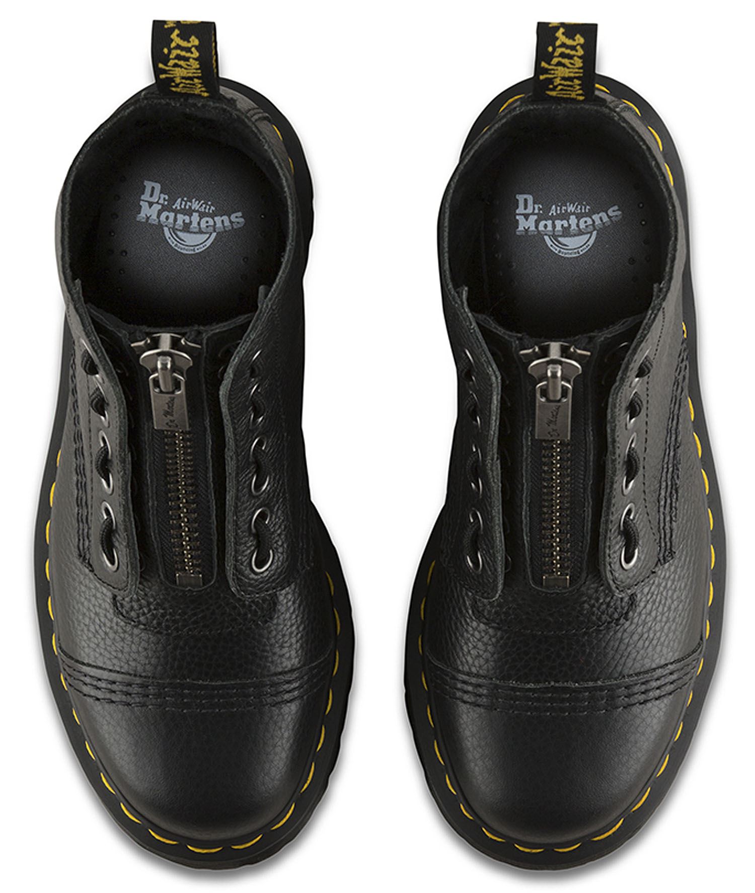 Dr Martens Ladies Sinclair Black Aunt Sally Leather Leather Leather Quad Platform Boots AW18 b85869 Dr Martens Ladies Sinclair Black Aunt Sally Leather Leather Leather Quad Platform Boots AW18 b85869