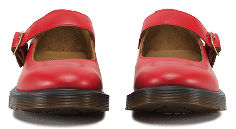 dr martens vintage red