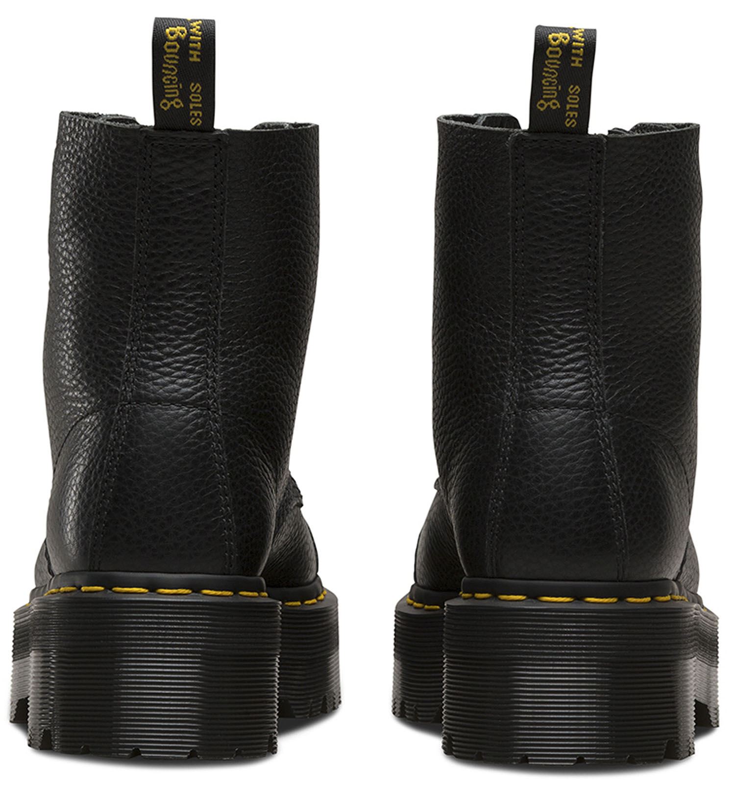 Dr Martens Ladies Sinclair Black Aunt Sally Leather Leather Leather Quad Platform Boots AW18 b85869 Dr Martens Ladies Sinclair Black Aunt Sally Leather Leather Leather Quad Platform Boots AW18 b85869
