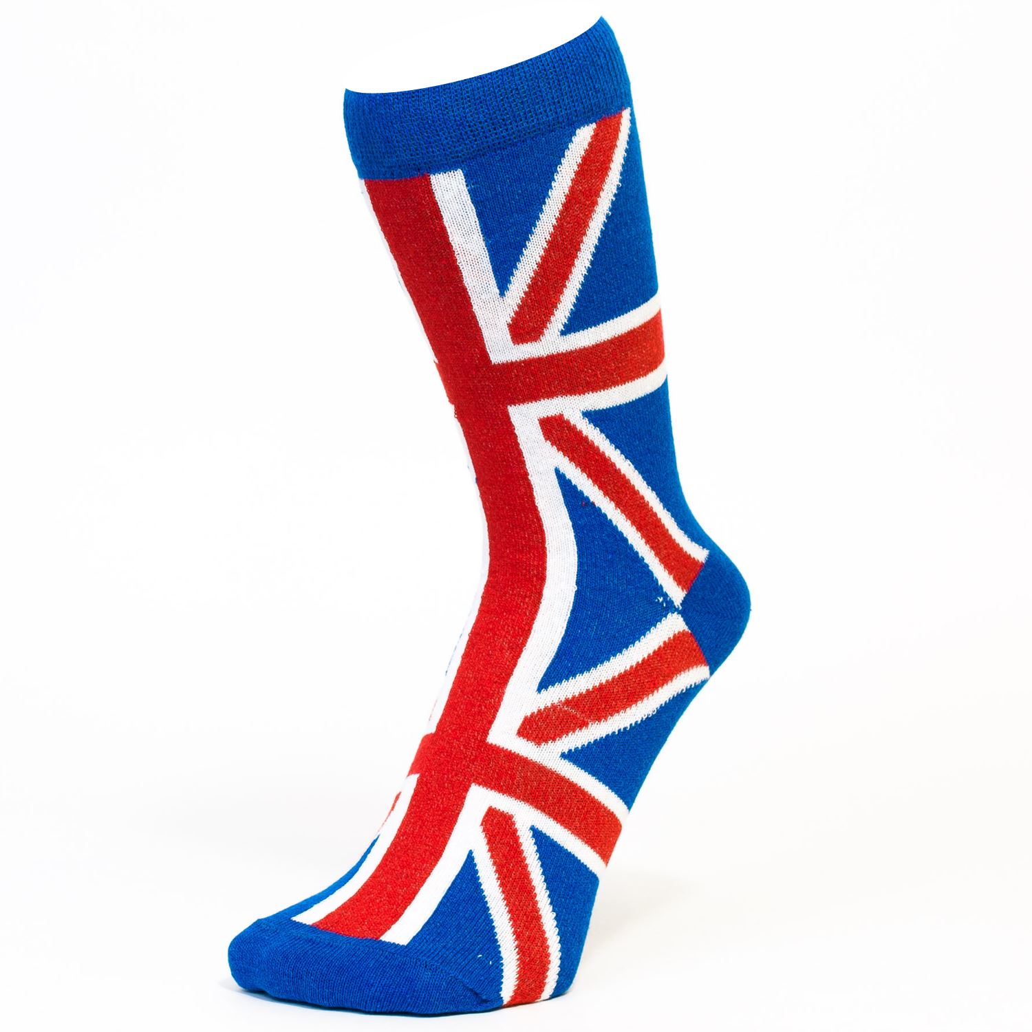 Mens British Flag Union Jack Souvenir Mid Calf Ankle Crew Short Socks