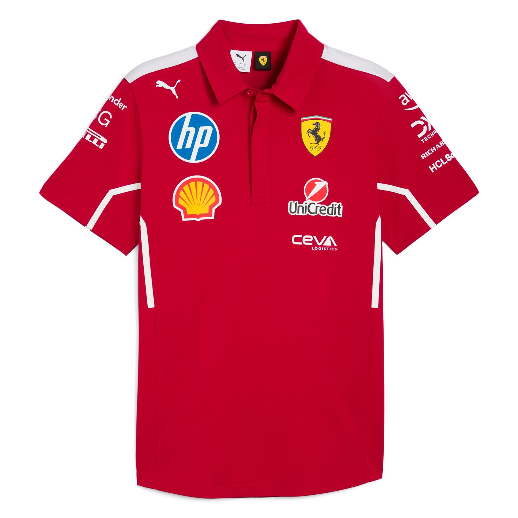 Scuderia Ferrari F1 Puma Women's Replica Team Polo Shirt | 2025 - Picture 4 of 6