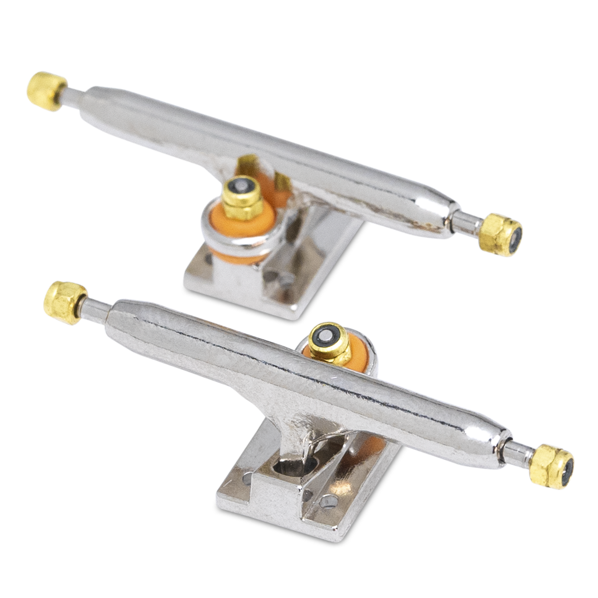 Leefai LBRT 2.0 Fingerboard Trucks – 36mm DYT V2 Baseplate Silver Pro Set