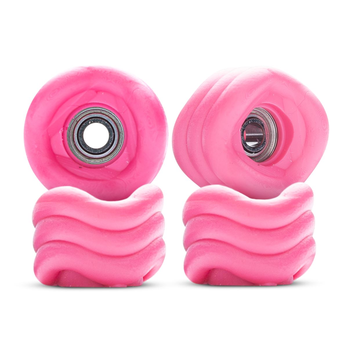 Maple Shark 8.7mm Fingerboard Wheels – Reaper Orange 70D Urethane