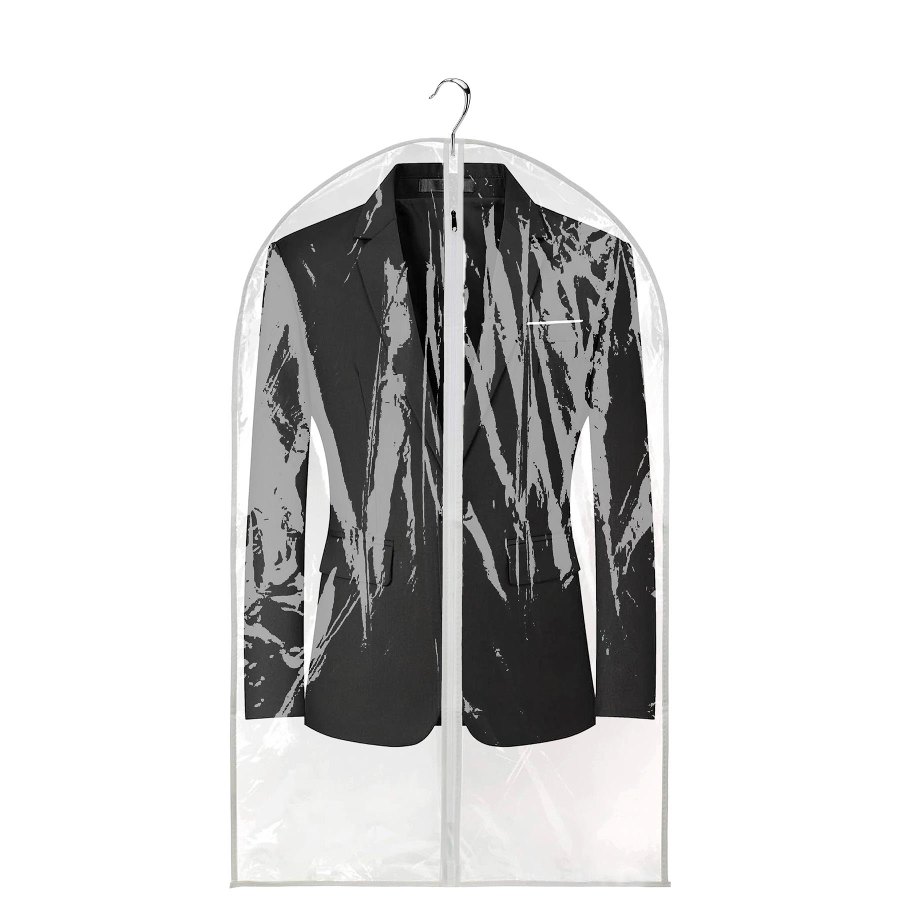 Suit Cover Bags Travel Storage Long Zipped Dress Covers Garment Bag Premium UK - Picture 61 of 89