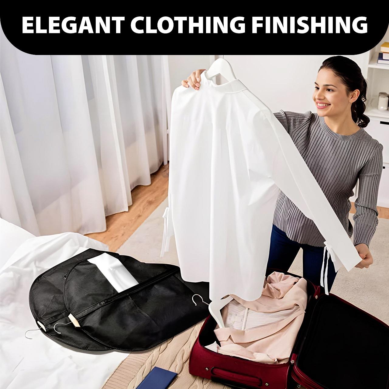 Suit Cover Bags Travel Storage Long Zipped Dress Covers Garment Bag Premium UK - Picture 8 of 89
