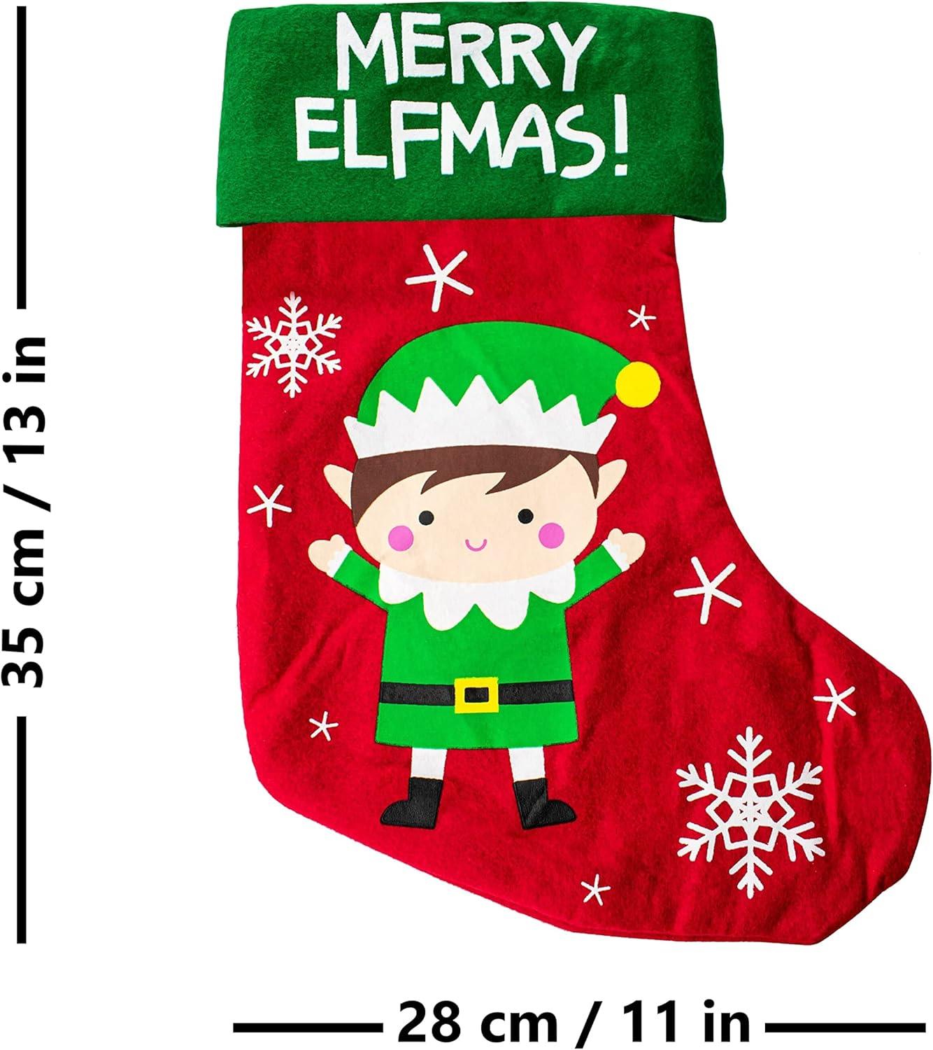 Christmas Stocking Xmas Santa Sack Jute Velvet Luxury Stockings Gift Bags Decor - Picture 22 of 38