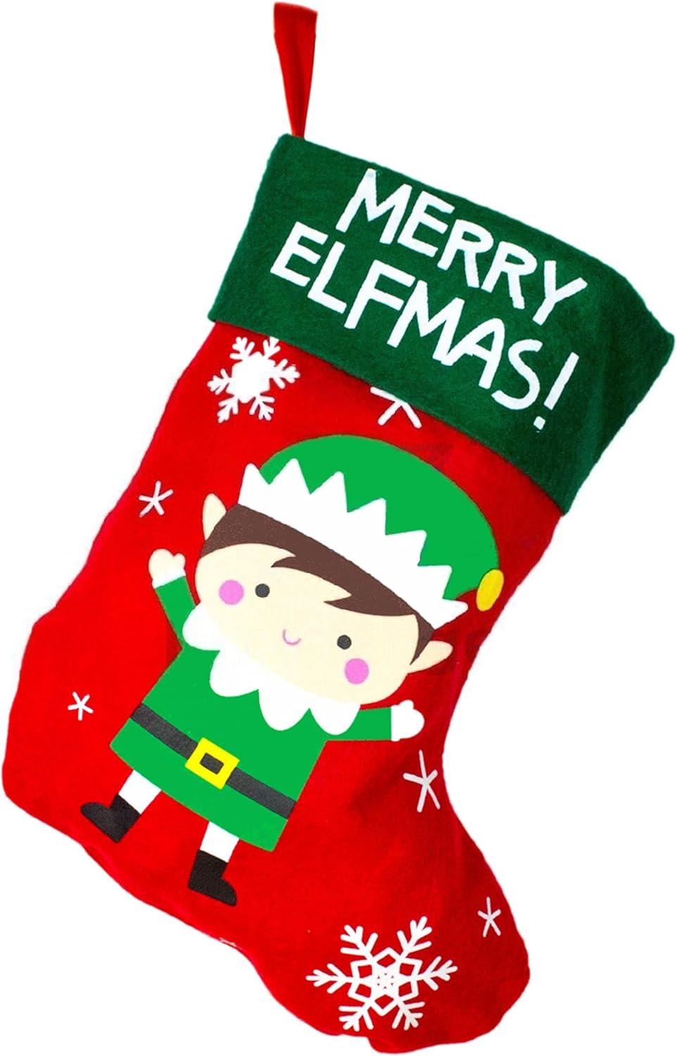 Christmas Stocking Xmas Santa Sack Jute Velvet Luxury Stockings Gift Bags Decor - Picture 21 of 38