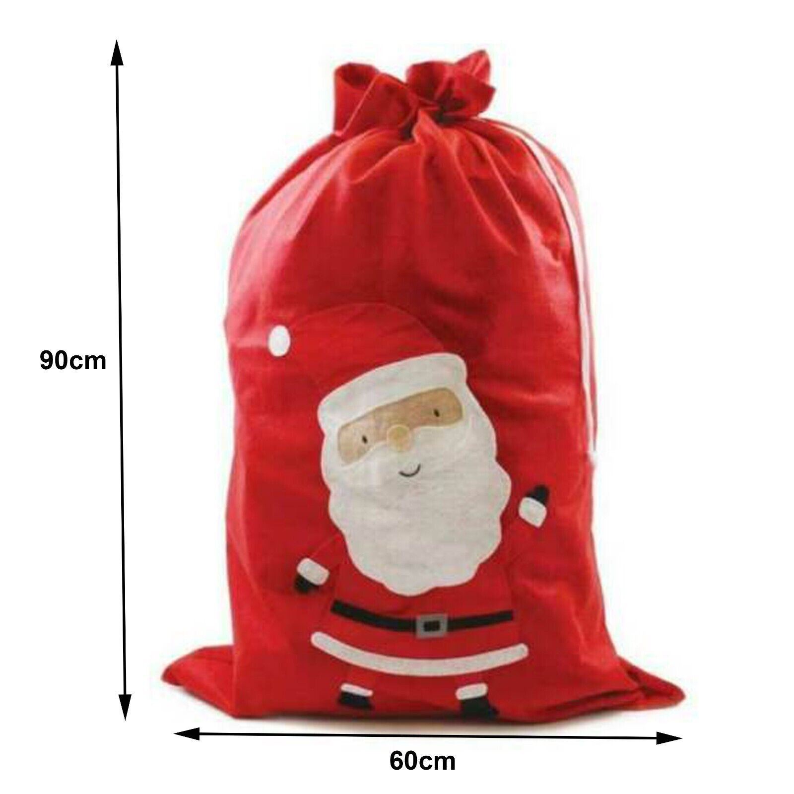 Christmas Stocking Xmas Santa Sack Jute Velvet Luxury Stockings Gift Bags Decor - Picture 35 of 38