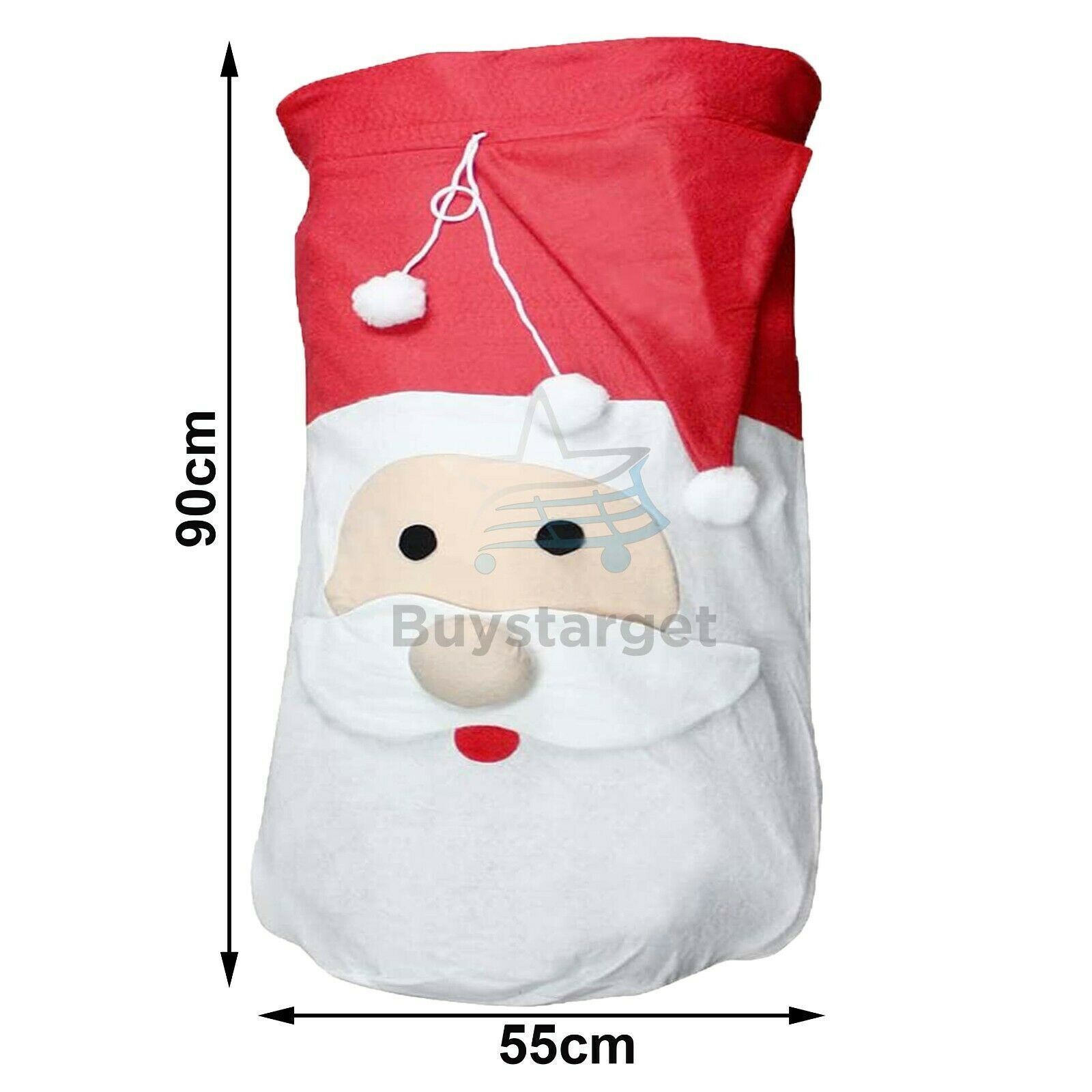 Christmas Stocking Xmas Santa Sack Jute Velvet Luxury Stockings Gift Bags Decor - Picture 26 of 38