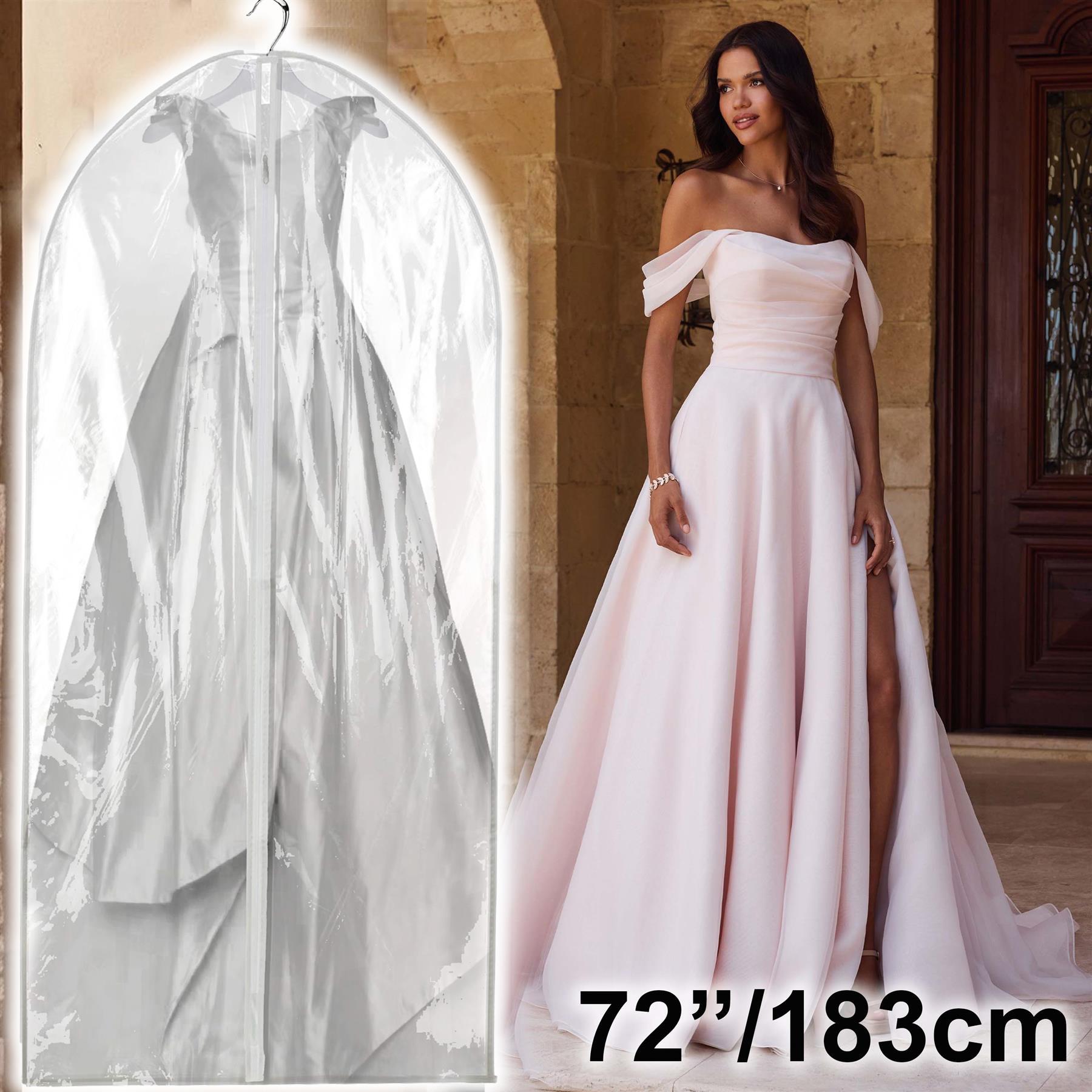 Suit Cover Bags Travel Storage Long Zipped Dress Covers Garment Bag Premium UK - Picture 78 of 89
