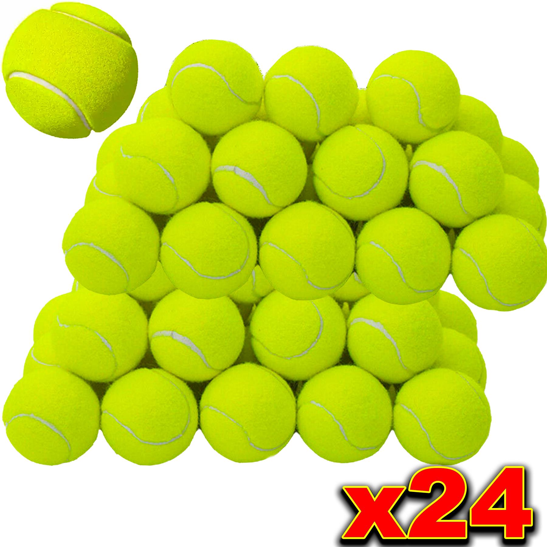 1-24 Tennis Balls High Quality Sports Outdoor Cricket Beach Dog Fetch Toy Ball - Picture 8 of 18