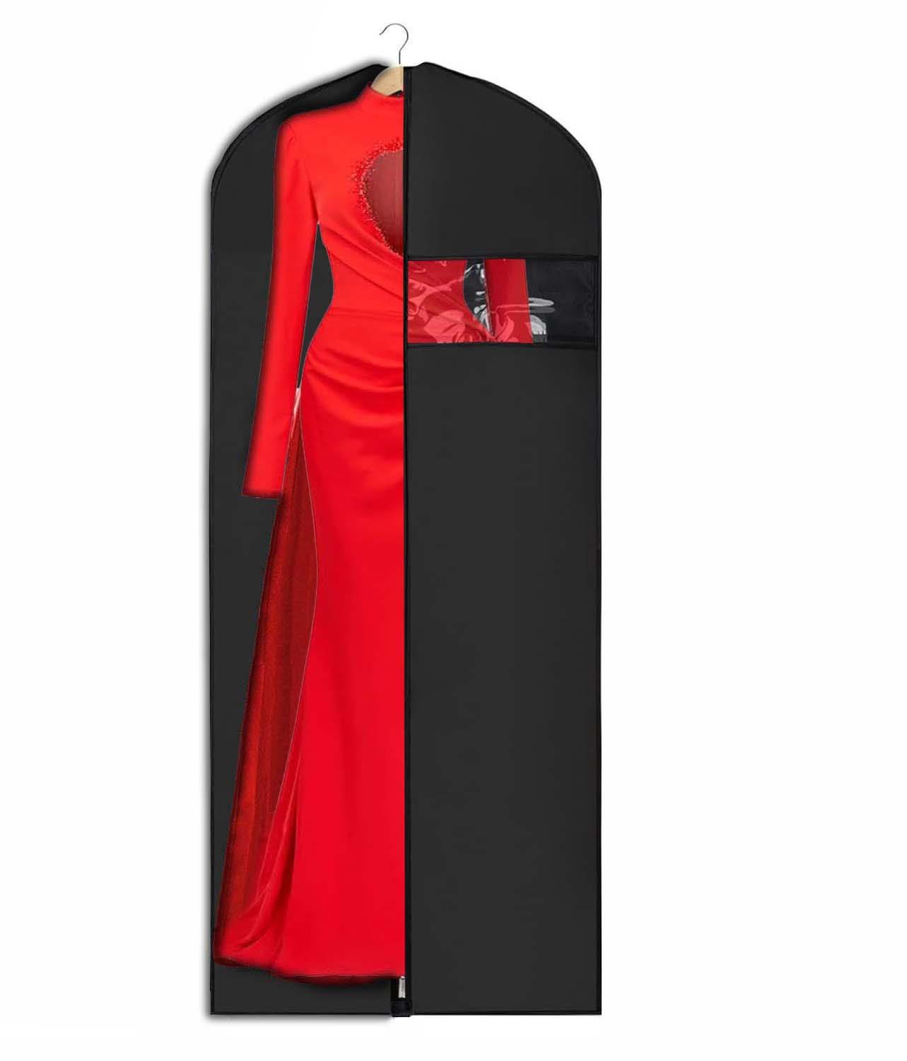 Suit Cover Bags Travel Storage Long Zipped Dress Covers Garment Bag Premium UK - Picture 35 of 89