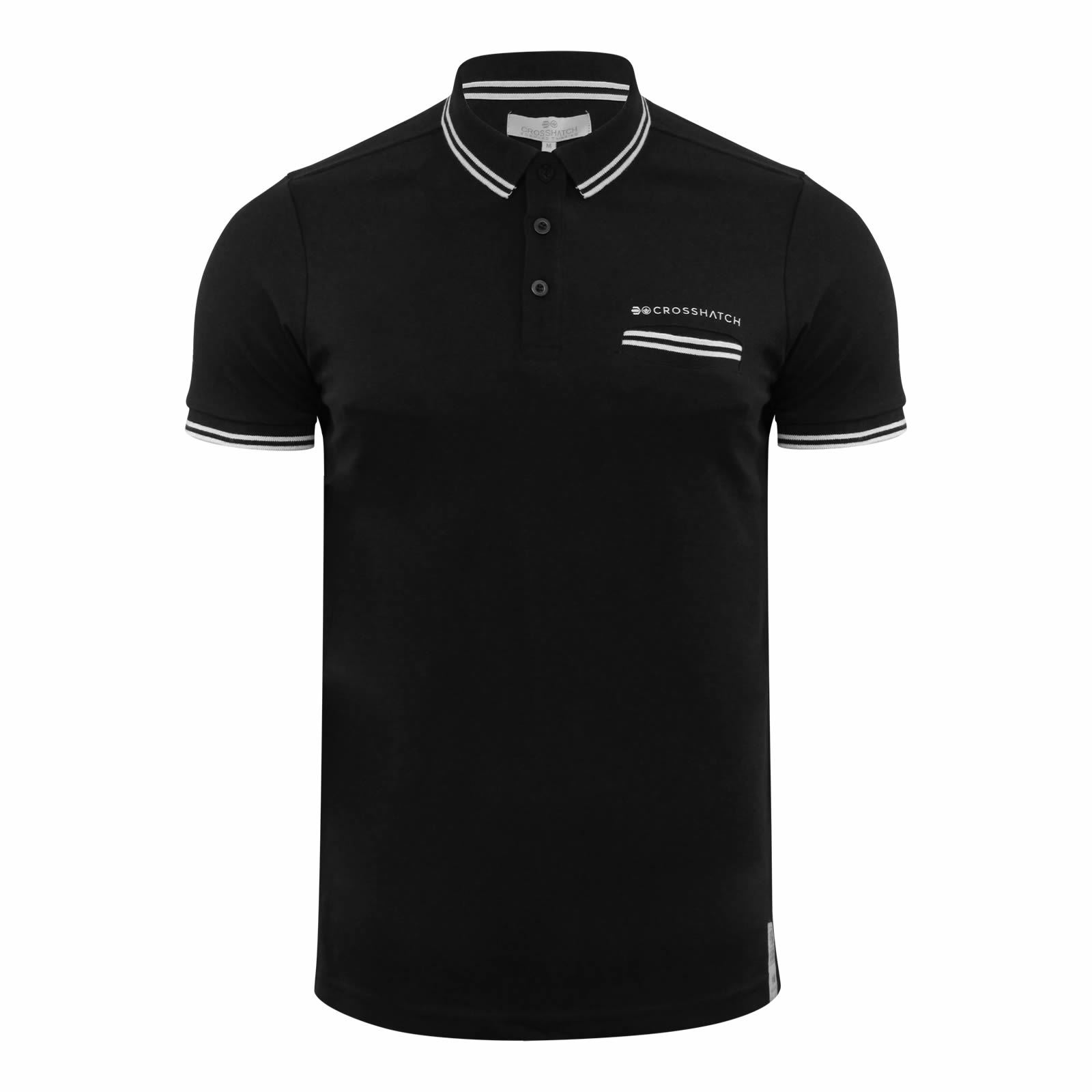 Crosshatch Polo de Hombre