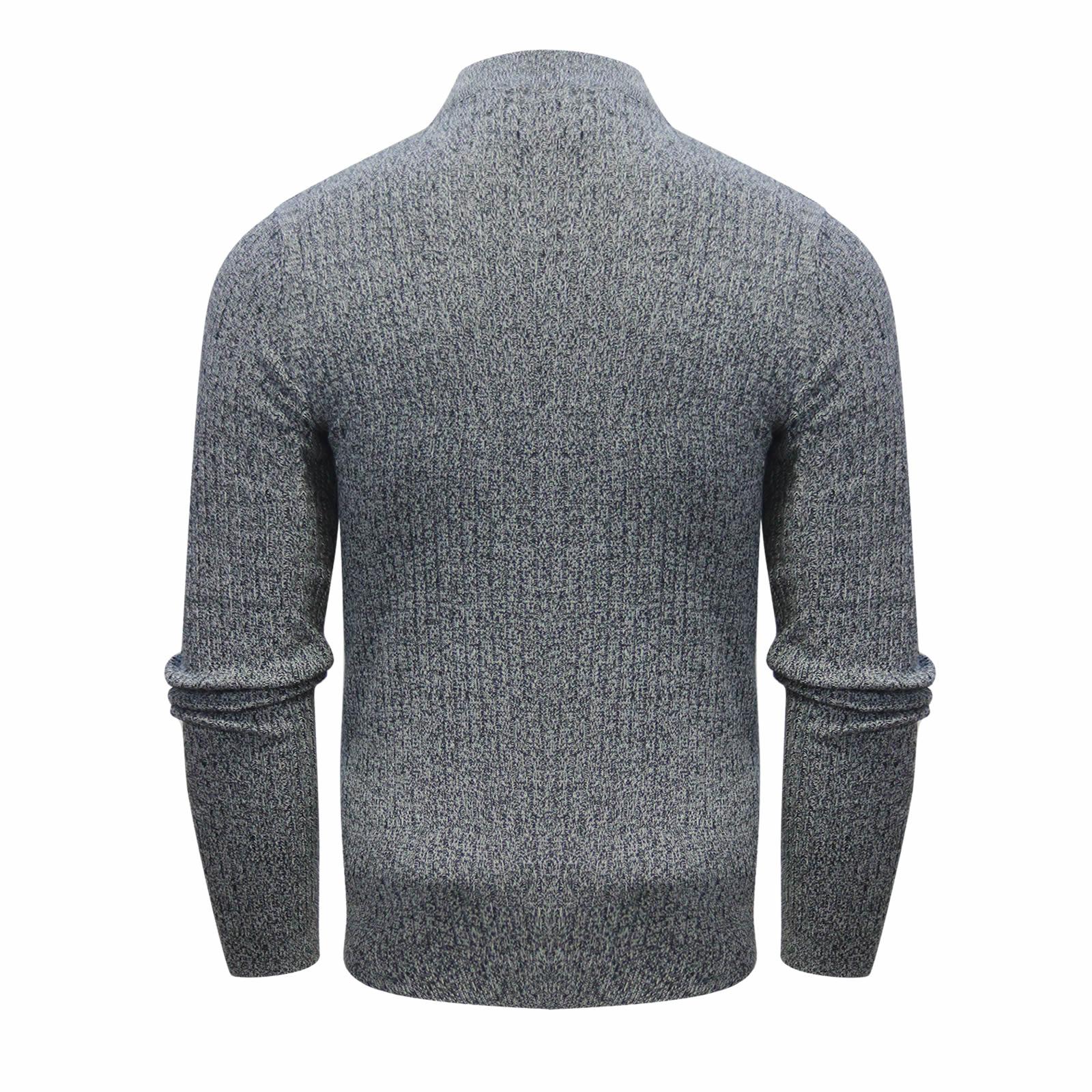 Mens Jumper Brave Soul Mutant Ribbed Turtle Neck Knitted Sweater