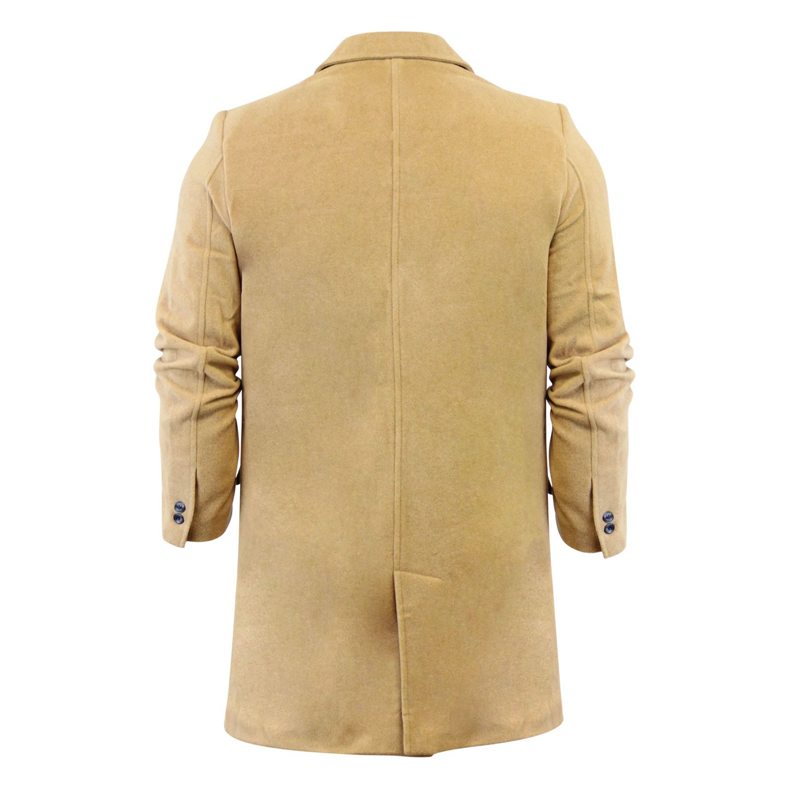 Jacket Soul Mens Coat Mix Brave Wool Long Overcoat Camel Mill pIdxx8qnf