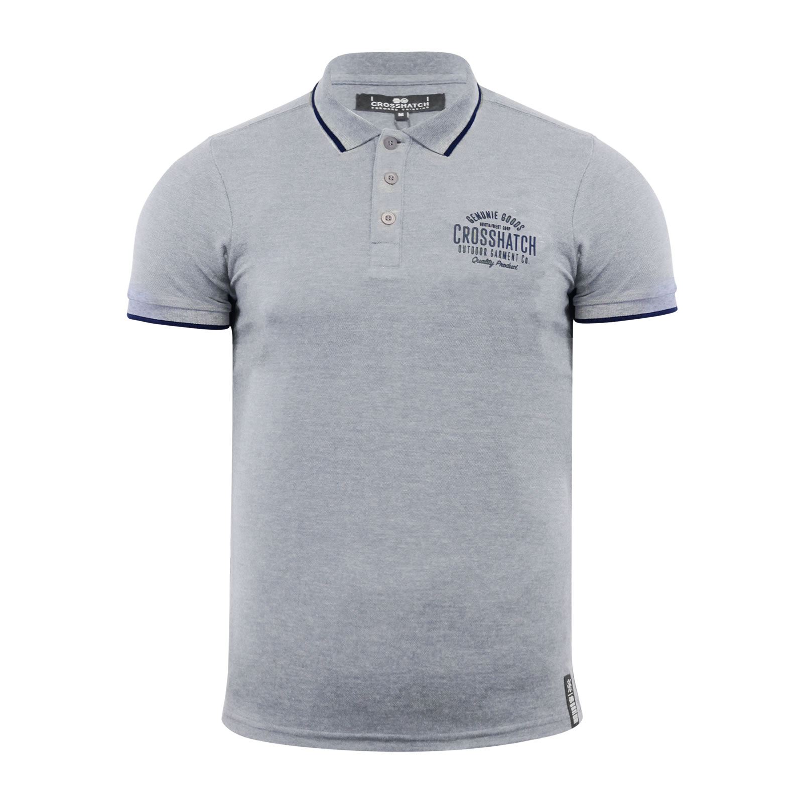 Crosshatch Polo de Hombre