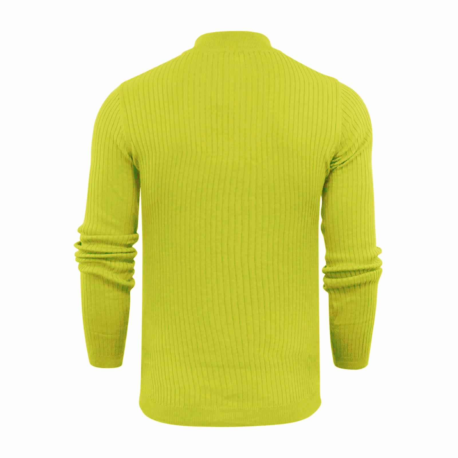 Brave Soul Maglione Da Uomo Mutante Tartaruga Collo a costine Maglione Lavorato a Maglia