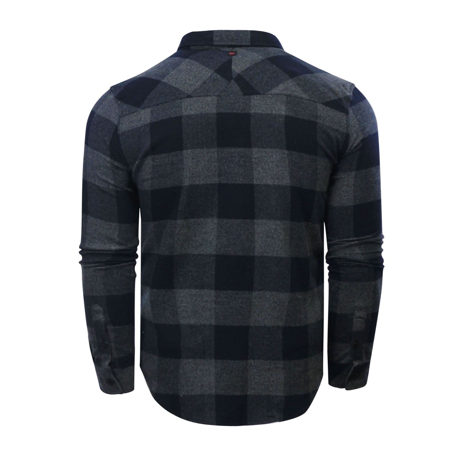 Camicia CHECK da Uomo Duck /& Cover Chapman Flanella Cotone Spazzolato Con Colletto Top Casual
