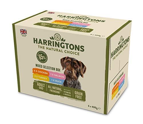Harringtons Wet Dog Food Mixed Flavour Multipack 400g