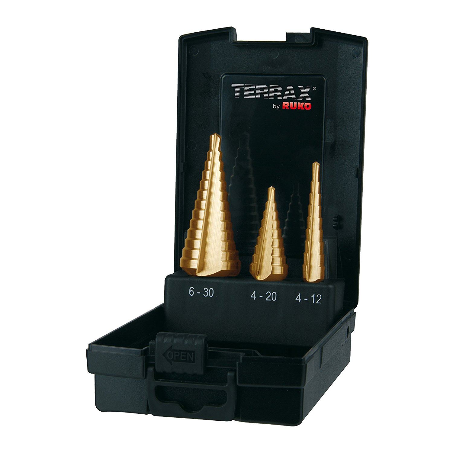 HSS Taper Drill Bit 4mm to 12mm Faithfull