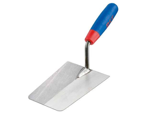 Bucket Trowel 180mm Two Component Stainless Steel Soft grip handle