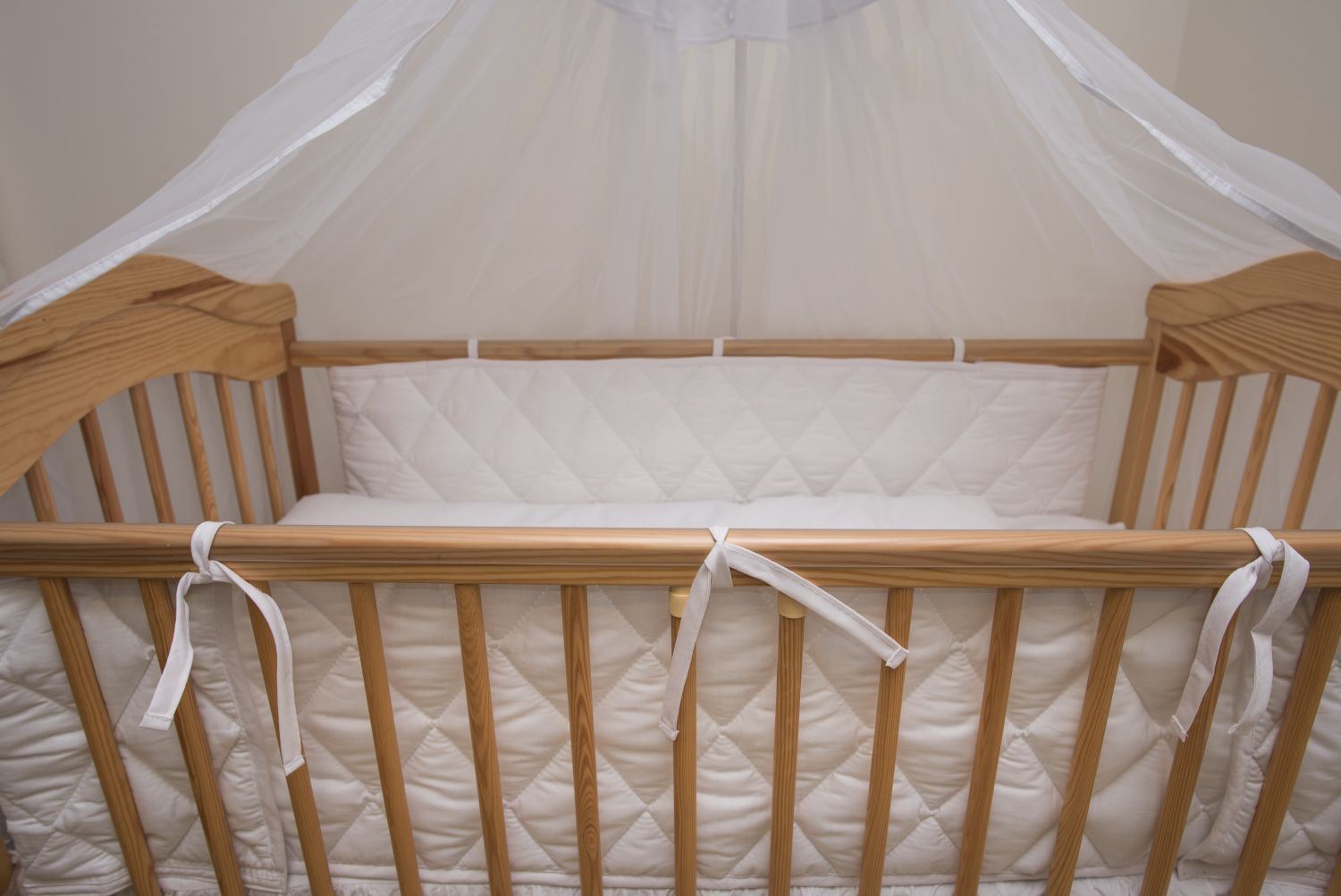 BABY CRIB, COT BUMPER 2 3 4 Sided Quilted Large Bars All Cots Cotbed eBay