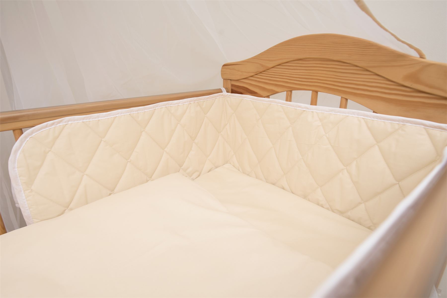 3 sided crib bumper