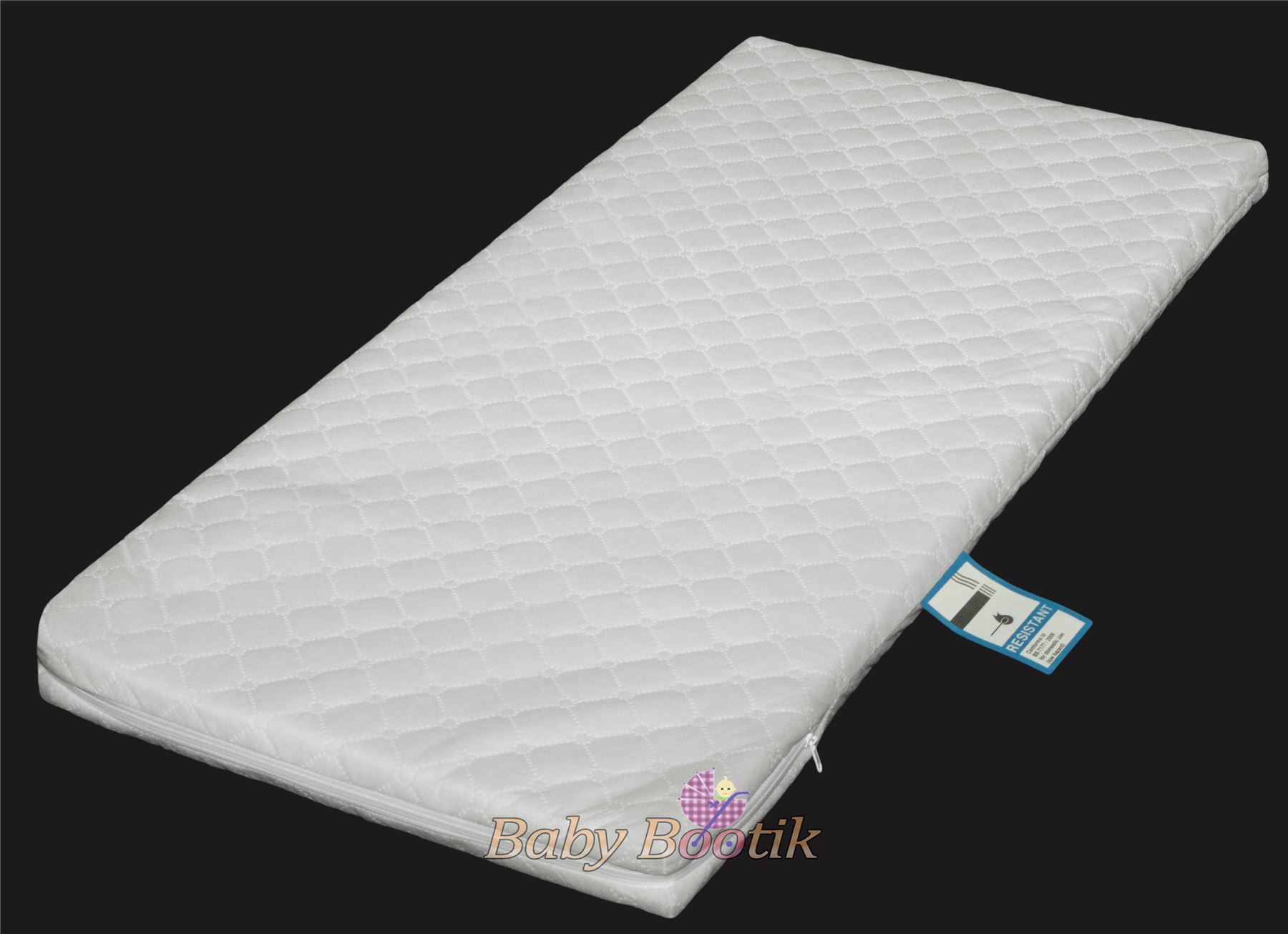 Baby Cot Junior Bed Foam MATTRESS with Quilted Breathable Zip Cover eBay