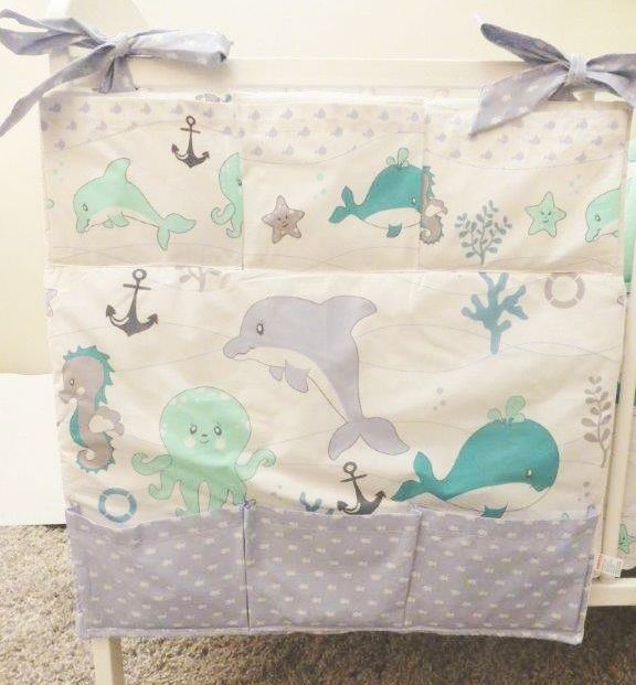 Nursery Baby Cot Tidy / Organiser for Cot/ Cotbed/ Cot Bed eBay