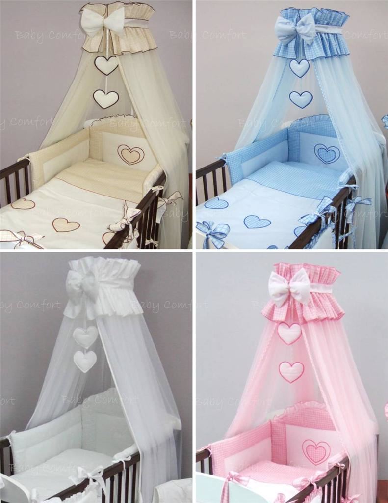 HOLDER Fits COT BED LUXURY BABY CANOPY //DRAPE 480cm WIDTH BLUE CHECK STAR