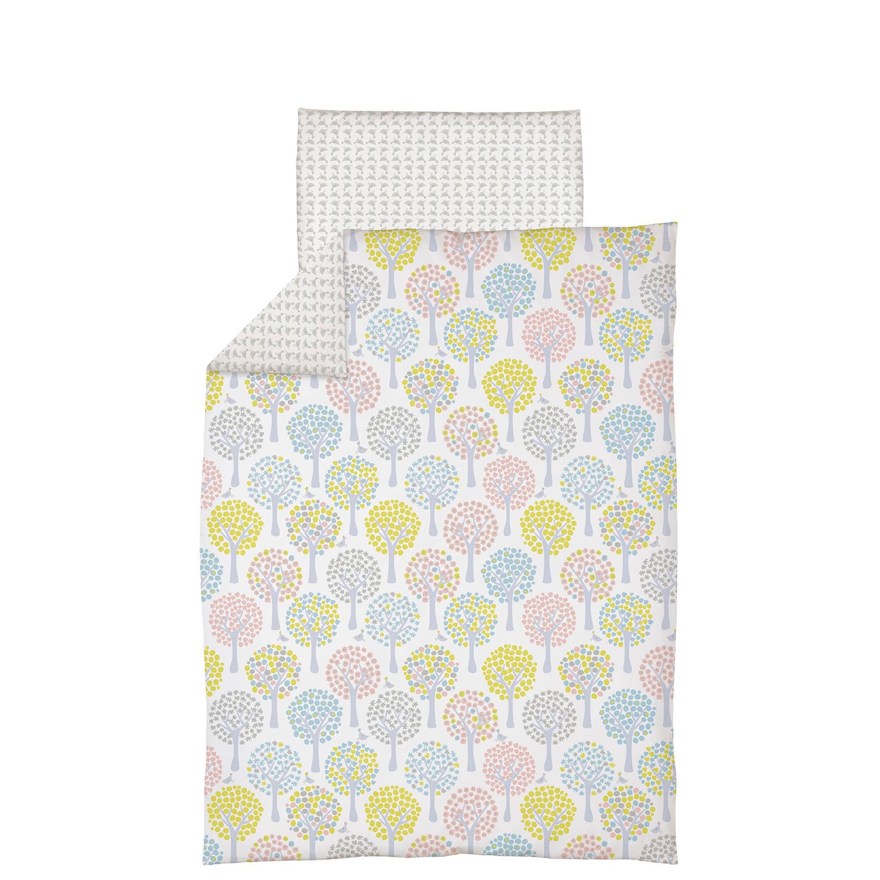 2 Piece Duvet Cover /& Pillowase Set 135x100 cm for Cot Bed